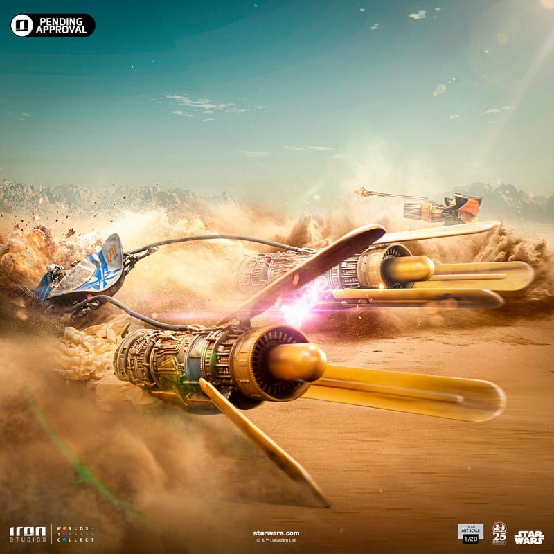 IRON STUDIOS Anakin's Pod Racer - Star Wars - Demi Art Scale 1/20