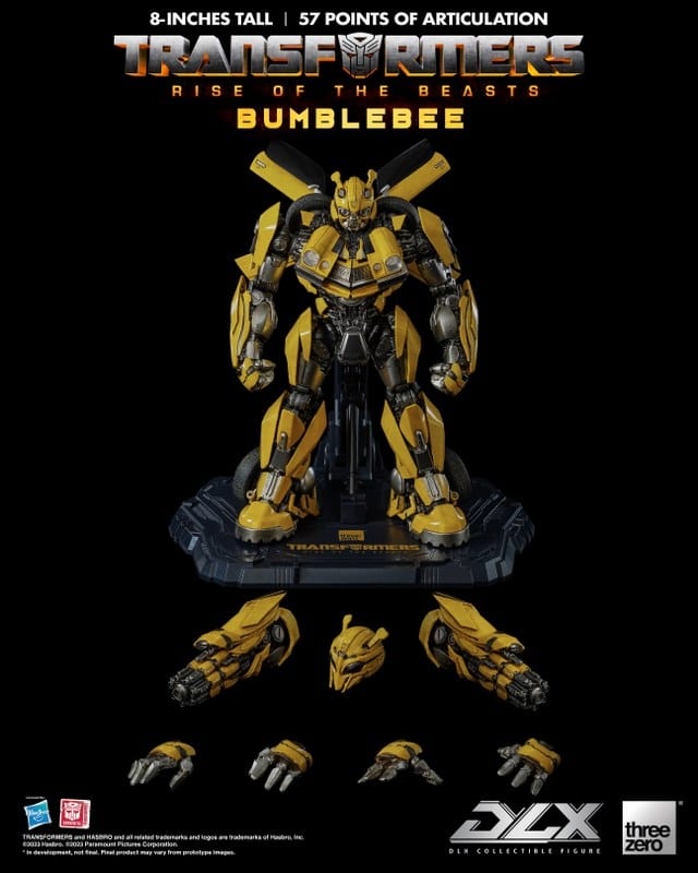 THREEZERO Transformers: Rise of the Beasts DLX Scale Collectible Series Bumblebee