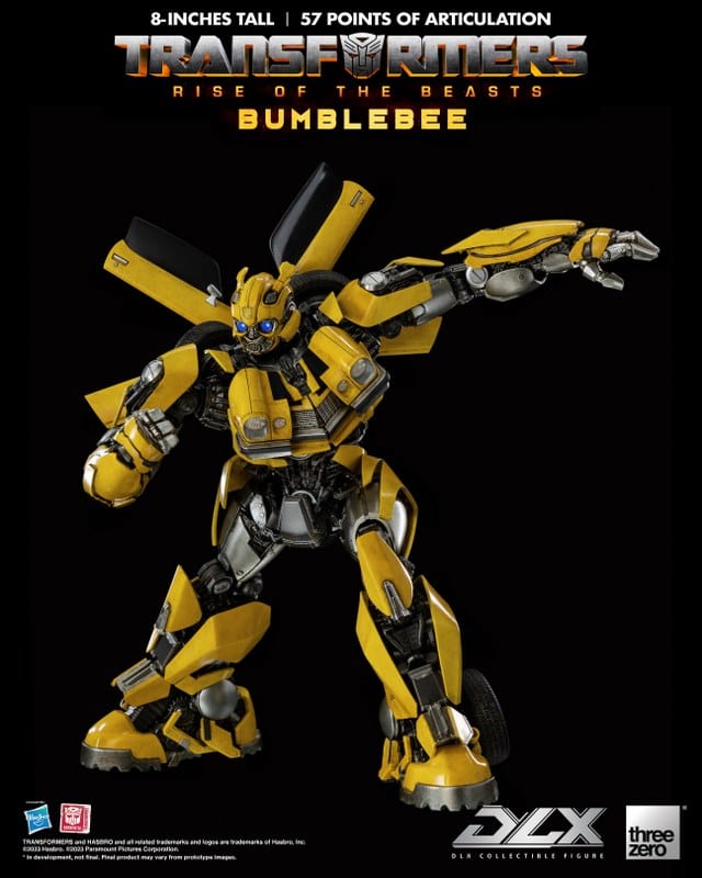 THREEZERO Transformers: Rise of the Beasts DLX Scale Collectible Series Bumblebee