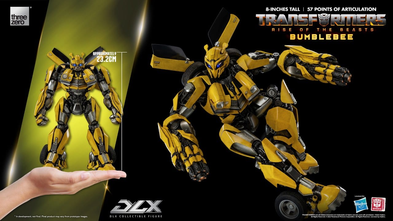 THREEZERO Transformers: Rise of the Beasts DLX Scale Collectible Series Bumblebee