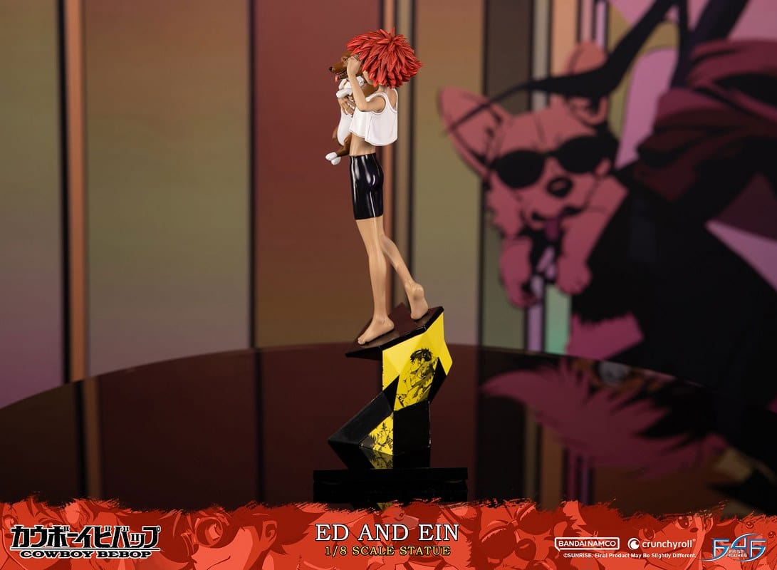 FIRST 4 FIGURES Cowboy Beebop Ed and Ein 1/8 Scale Limited Edition Statue