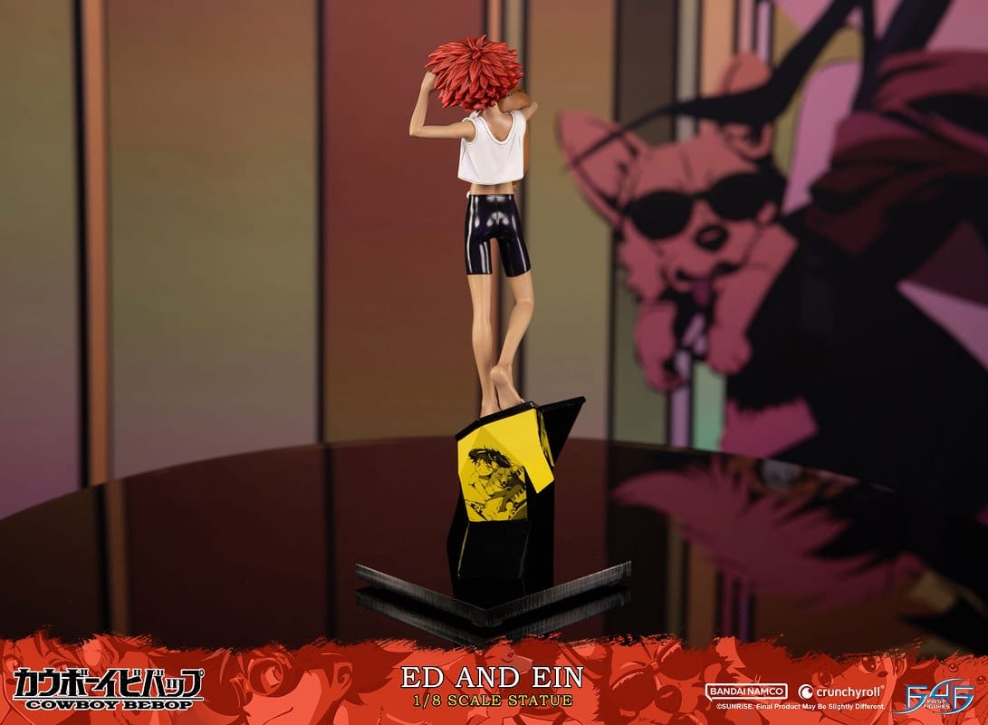 FIRST 4 FIGURES Cowboy Beebop Ed and Ein 1/8 Scale Limited Edition Statue