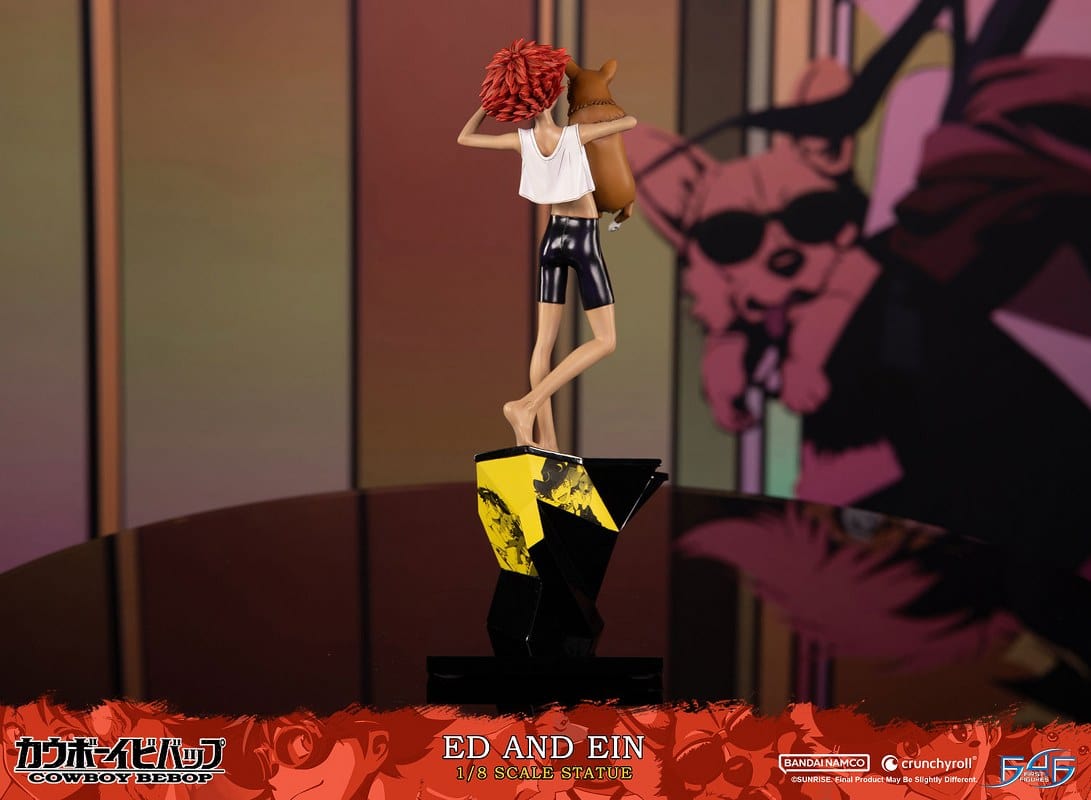 FIRST 4 FIGURES Cowboy Beebop Ed and Ein 1/8 Scale Limited Edition Statue