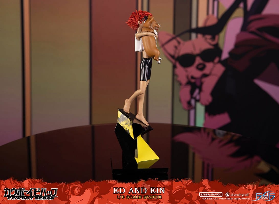 FIRST 4 FIGURES Cowboy Beebop Ed and Ein 1/8 Scale Limited Edition Statue