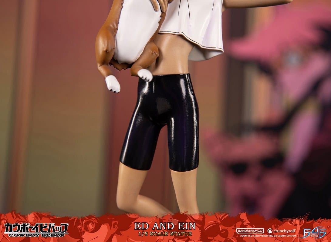 FIRST 4 FIGURES Cowboy Beebop Ed and Ein 1/8 Scale Limited Edition Statue