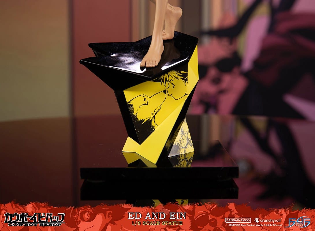 FIRST 4 FIGURES Cowboy Beebop Ed and Ein 1/8 Scale Limited Edition Statue