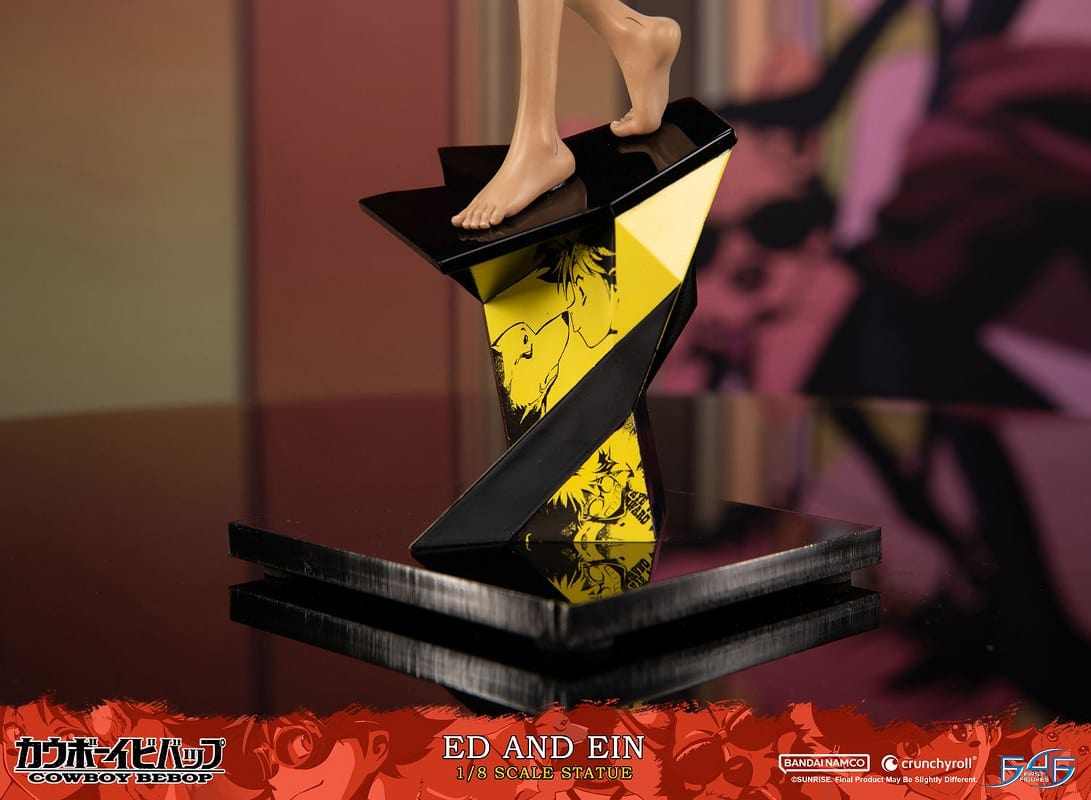 FIRST 4 FIGURES Cowboy Beebop Ed and Ein 1/8 Scale Limited Edition Statue