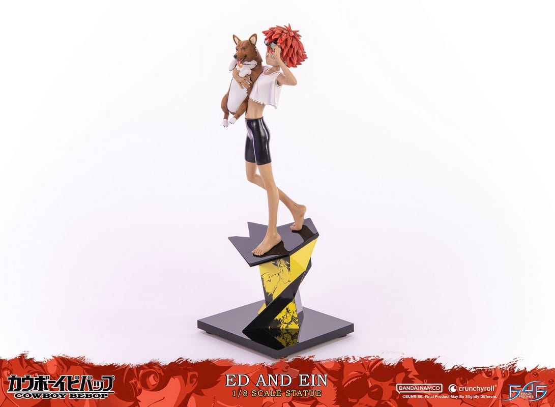 FIRST 4 FIGURES Cowboy Beebop Ed and Ein 1/8 Scale Limited Edition Statue