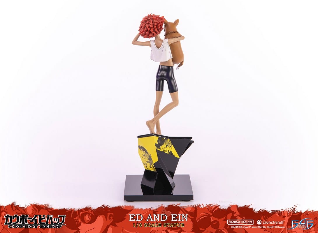 FIRST 4 FIGURES Cowboy Beebop Ed and Ein 1/8 Scale Limited Edition Statue