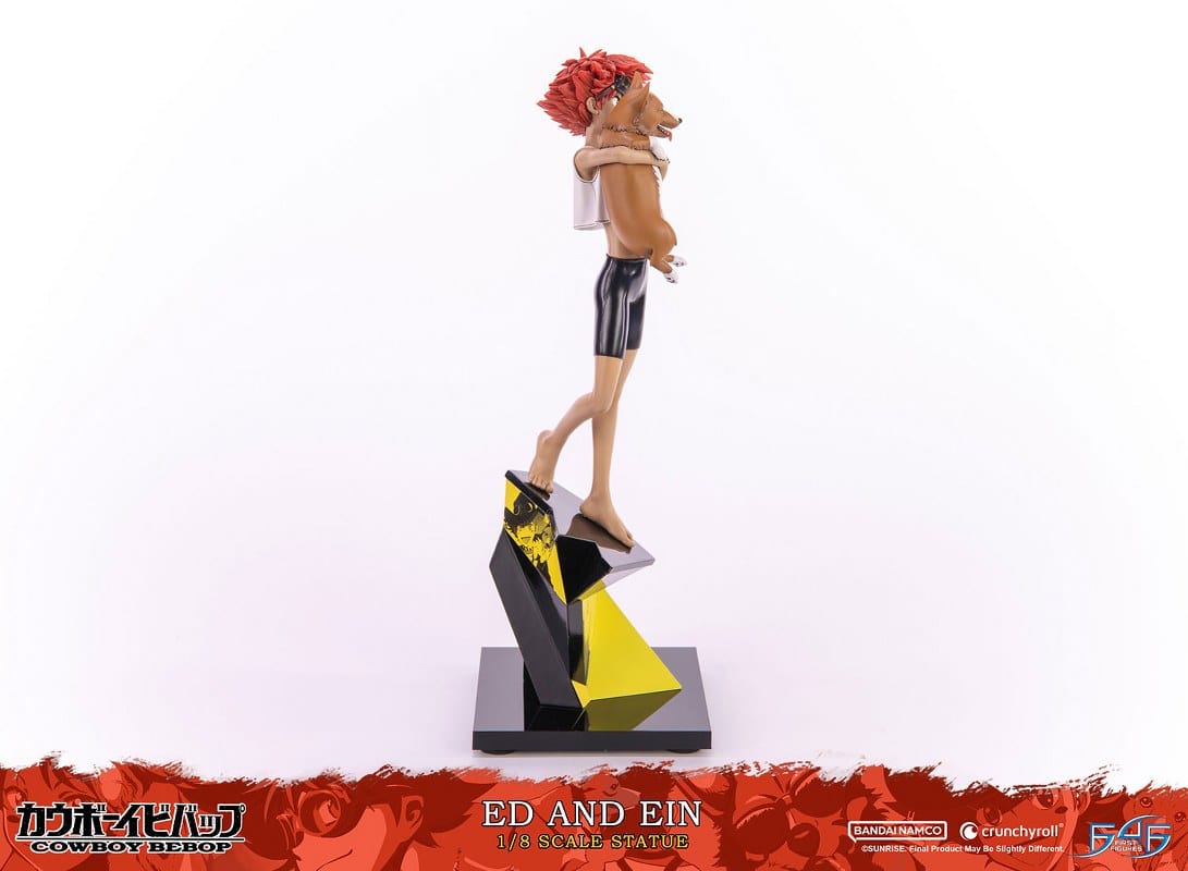 FIRST 4 FIGURES Cowboy Beebop Ed and Ein 1/8 Scale Limited Edition Statue