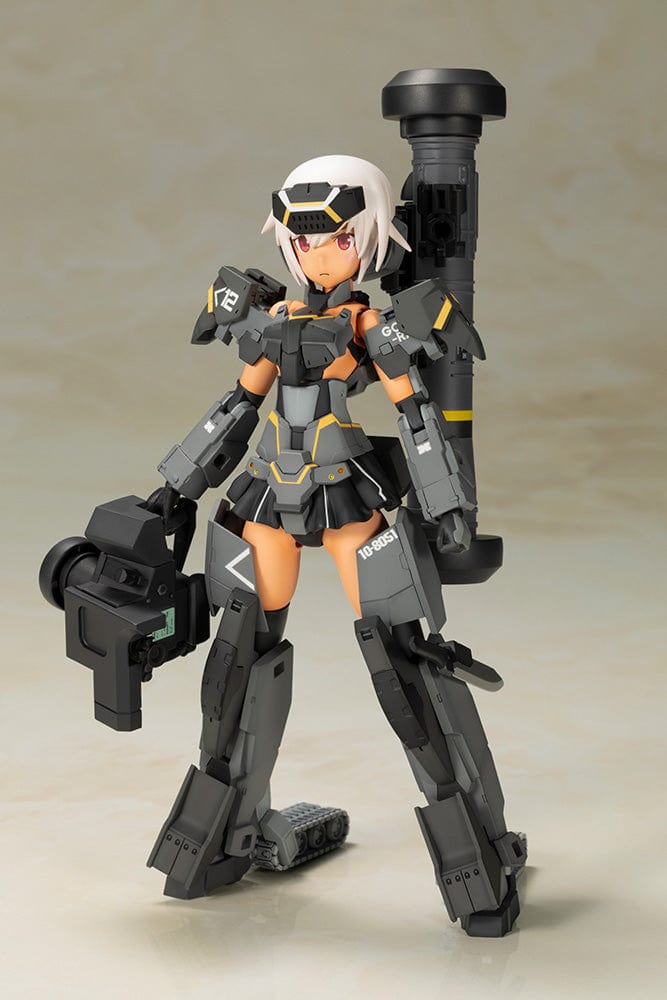 KOTOBUKIYA Frame Arms Girl Gourai-Kai [Black] With FGM148 Type Anti-Tank Missile