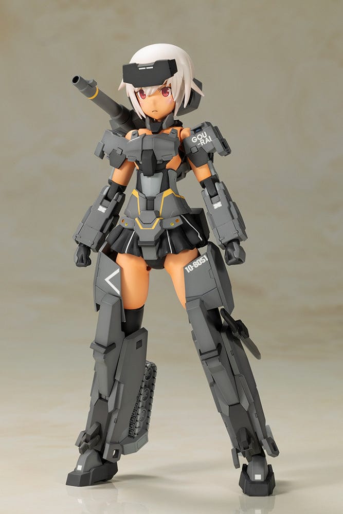 KOTOBUKIYA Frame Arms Girl Gourai-Kai [Black] With FGM148 Type Anti-Tank Missile