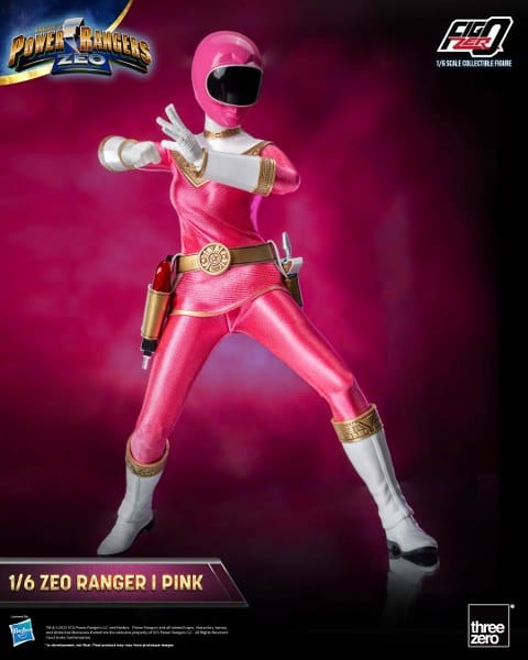 THREEZERO Power Rangers Zeo FigZero Zeo Ranger I Pink 1/6 Scale Figure