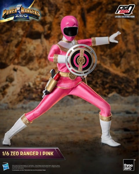 THREEZERO Power Rangers Zeo FigZero Zeo Ranger I Pink 1/6 Scale Figure