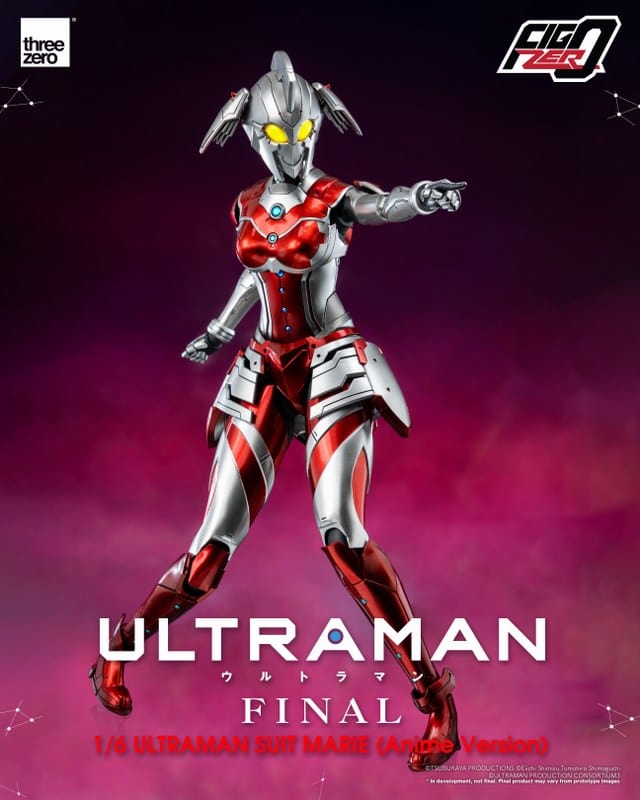 THREEZERO Ultraman FigZero Ultraman Suit Marie (Anime Version) 1/6 Scale Figure