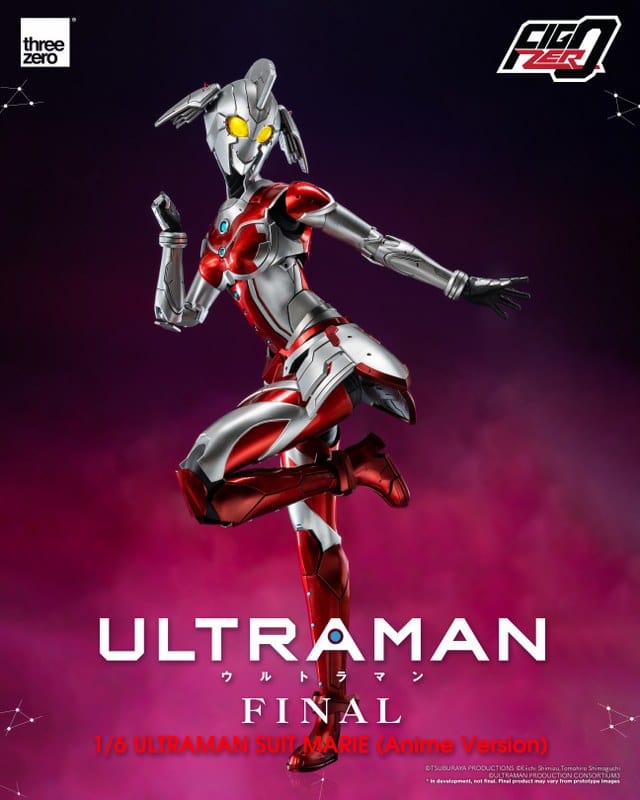 THREEZERO Ultraman FigZero Ultraman Suit Marie (Anime Version) 1/6 Scale Figure