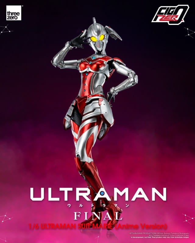 THREEZERO Ultraman FigZero Ultraman Suit Marie (Anime Version) 1/6 Scale Figure