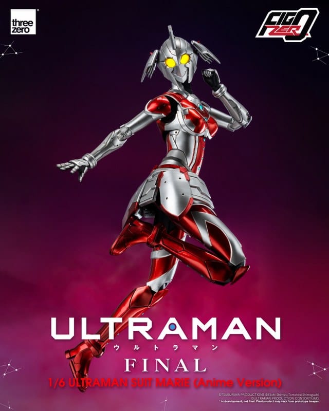 THREEZERO Ultraman FigZero Ultraman Suit Marie (Anime Version) 1/6 Scale Figure