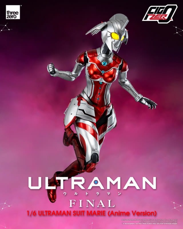 THREEZERO Ultraman FigZero Ultraman Suit Marie (Anime Version) 1/6 Scale Figure