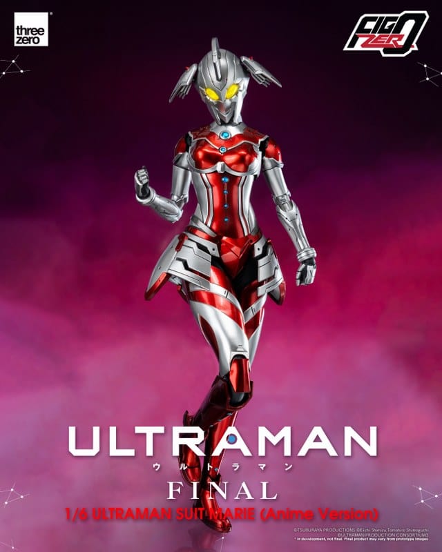 THREEZERO Ultraman FigZero Ultraman Suit Marie (Anime Version) 1/6 Scale Figure