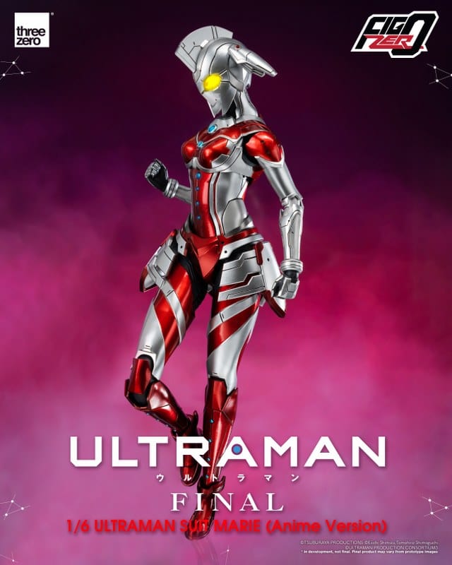 THREEZERO Ultraman FigZero Ultraman Suit Marie (Anime Version) 1/6 Scale Figure