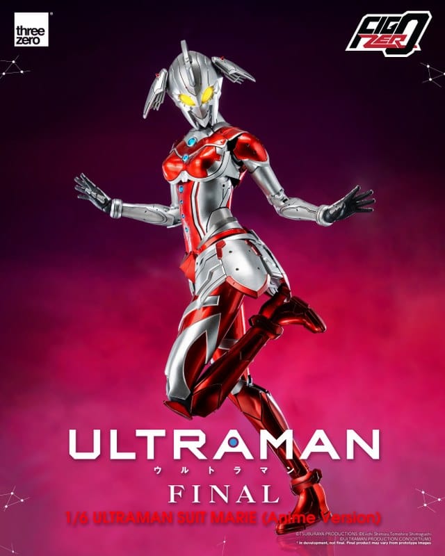 THREEZERO Ultraman FigZero Ultraman Suit Marie (Anime Version) 1/6 Scale Figure