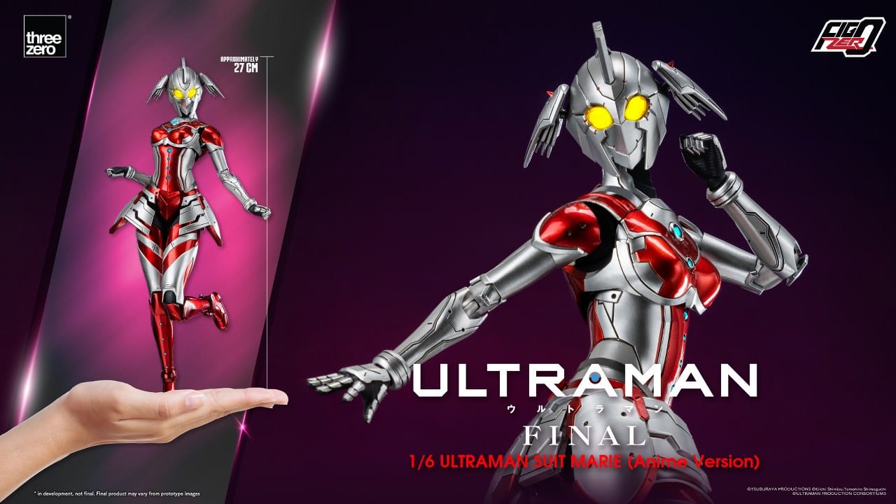 THREEZERO Ultraman FigZero Ultraman Suit Marie (Anime Version) 1/6 Scale Figure