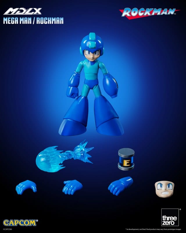 THREEZERO Mega Man MDLX Articulated Figure Series Mega Man