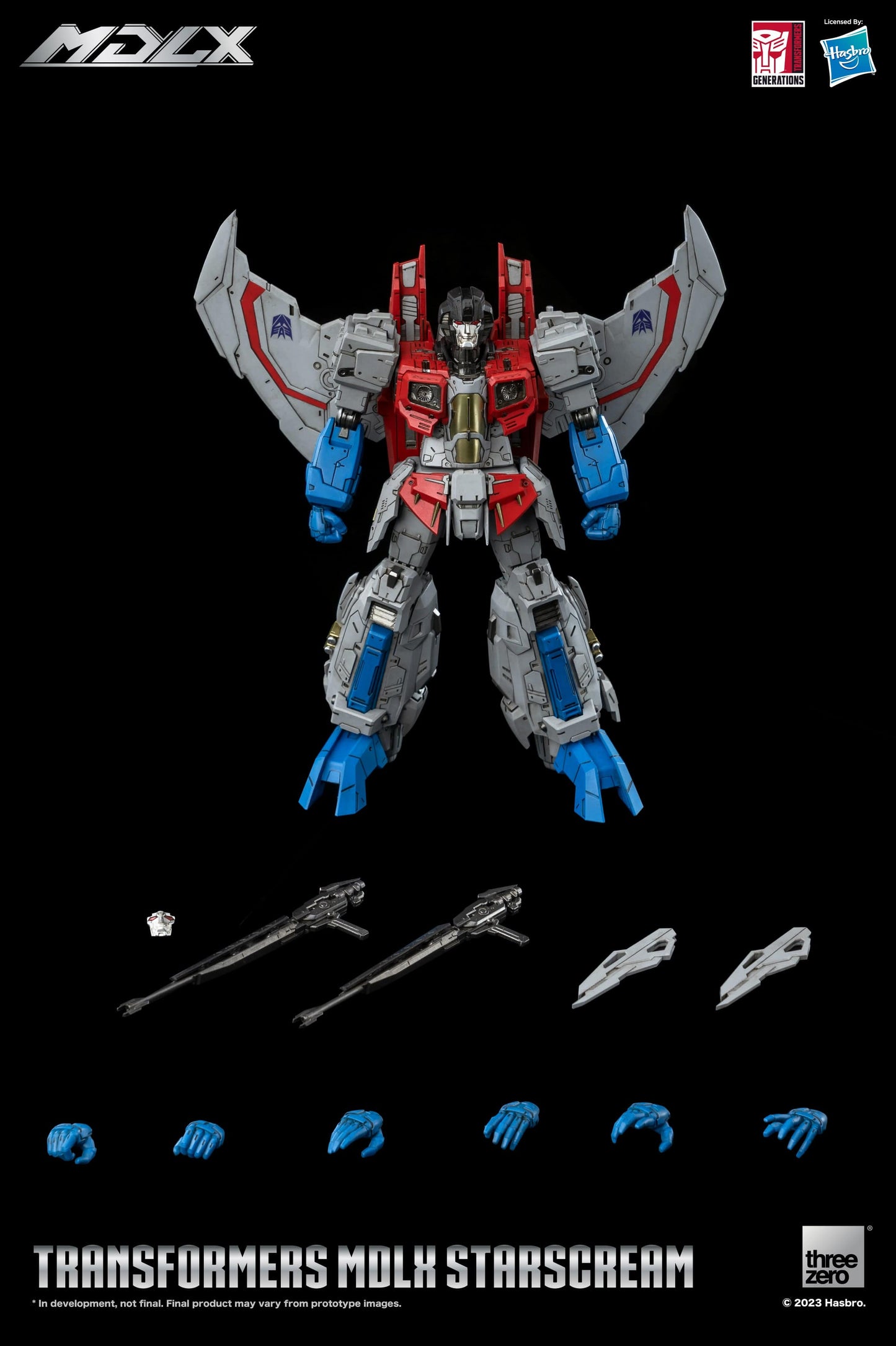 THREEZERO Transformers MDLX Articulated Figure Series Starscream