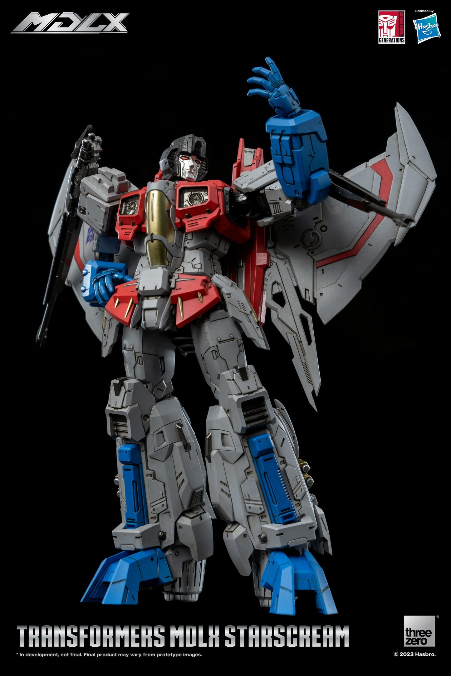 THREEZERO Transformers MDLX Articulated Figure Series Starscream