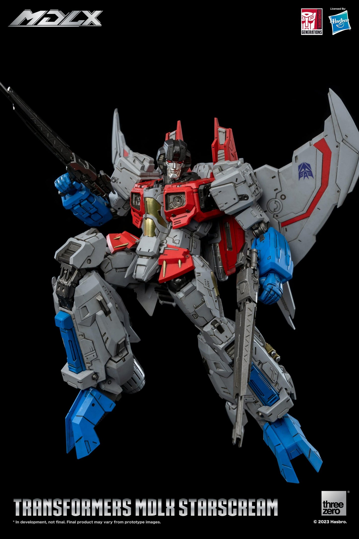 THREEZERO Transformers MDLX Articulated Figure Series Starscream