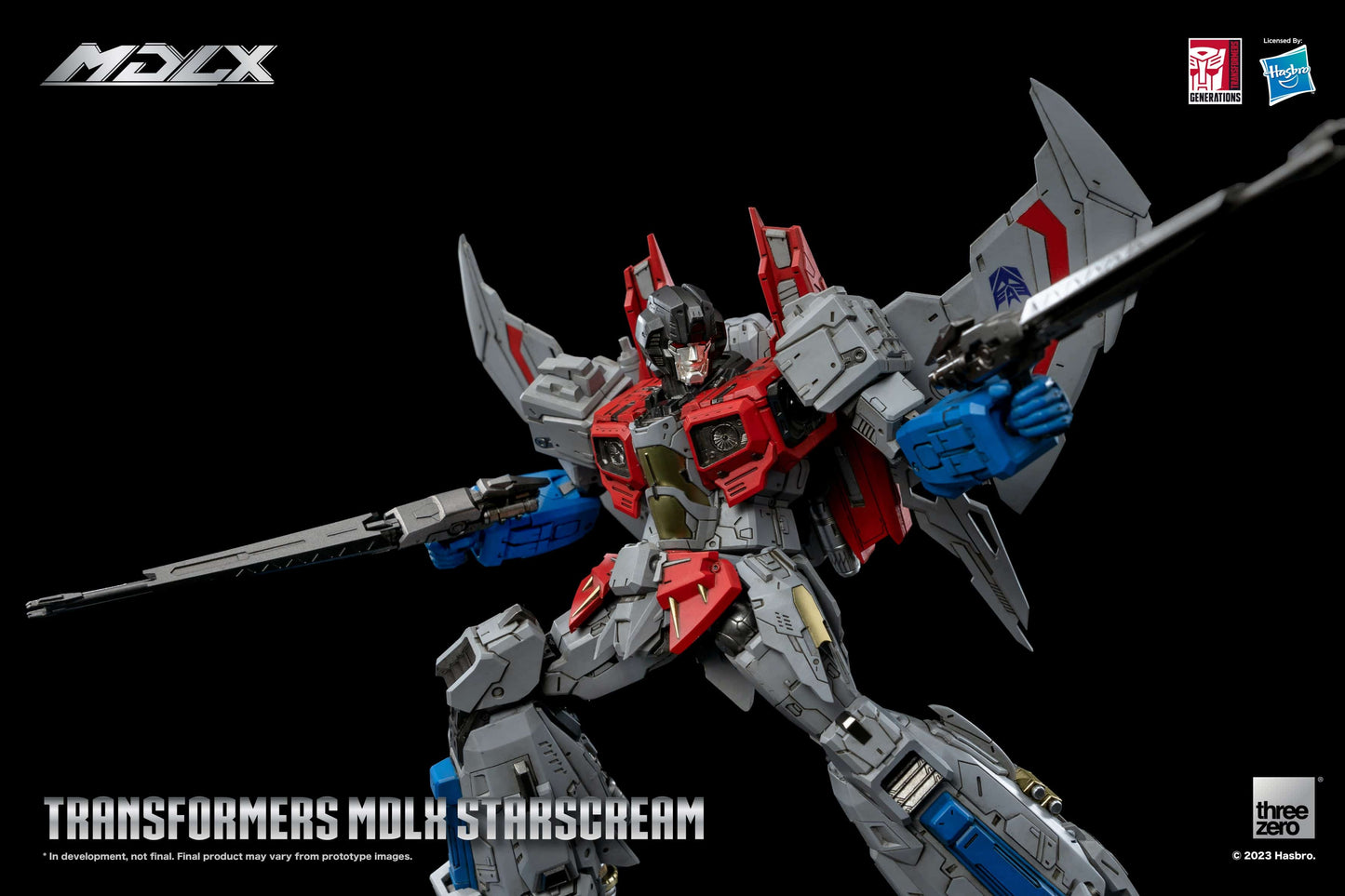 THREEZERO Transformers MDLX Articulated Figure Series Starscream