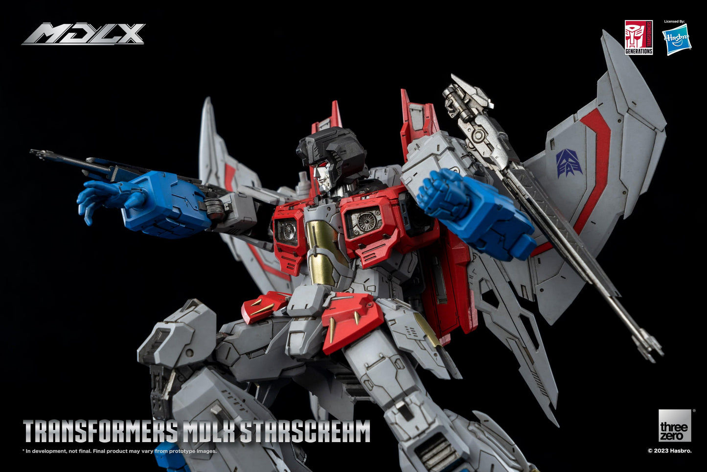 THREEZERO Transformers MDLX Articulated Figure Series Starscream