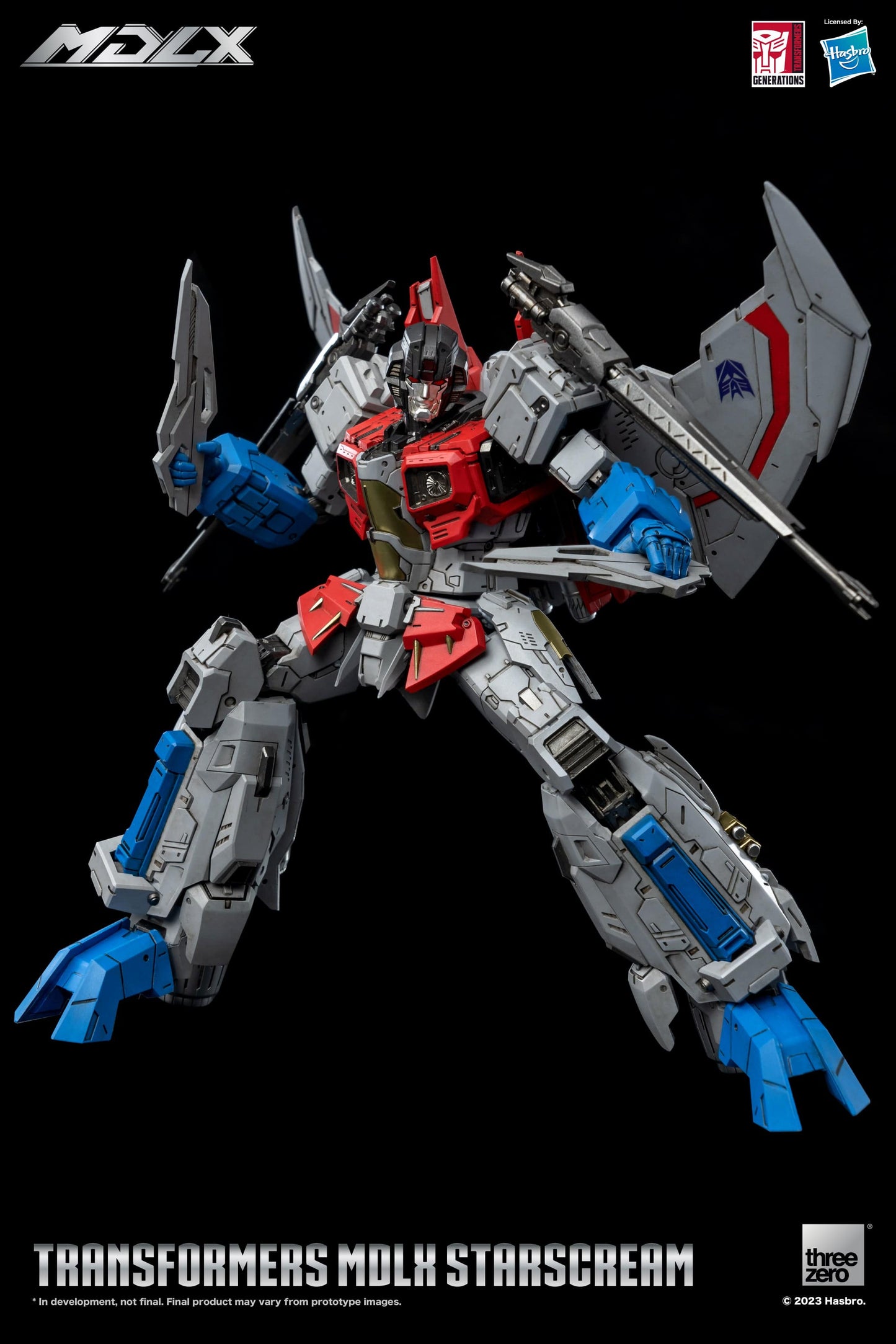 THREEZERO Transformers MDLX Articulated Figure Series Starscream