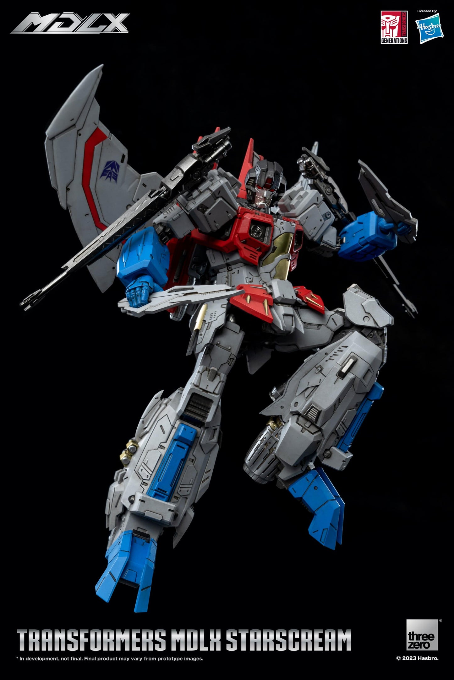 THREEZERO Transformers MDLX Articulated Figure Series Starscream