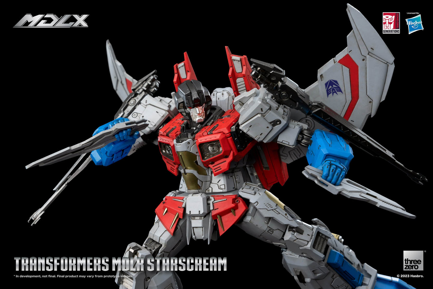 THREEZERO Transformers MDLX Articulated Figure Series Starscream