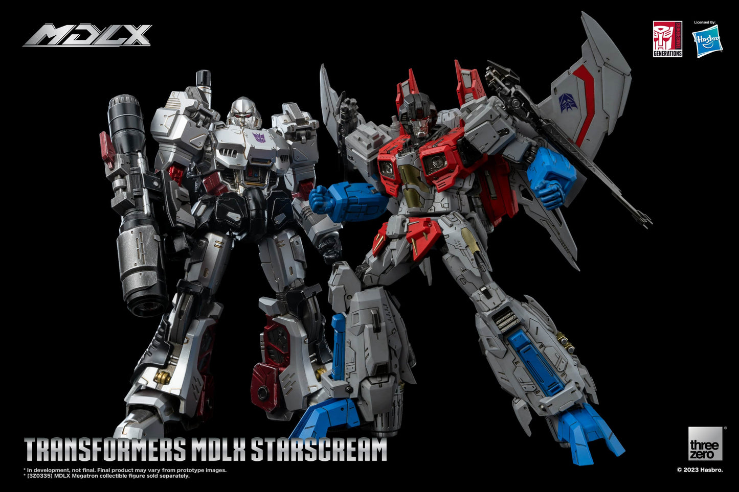 THREEZERO Transformers MDLX Articulated Figure Series Starscream