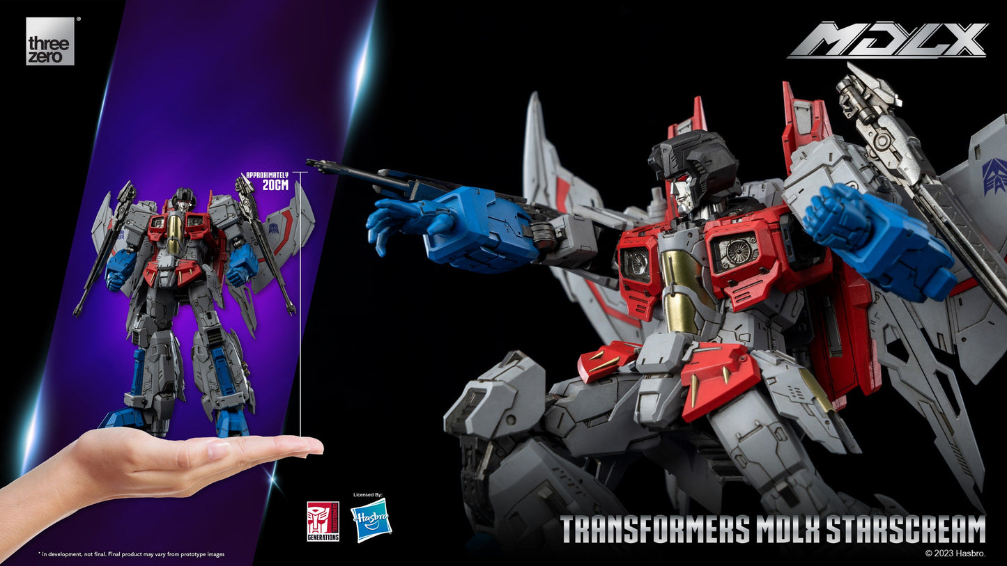 THREEZERO Transformers MDLX Articulated Figure Series Starscream