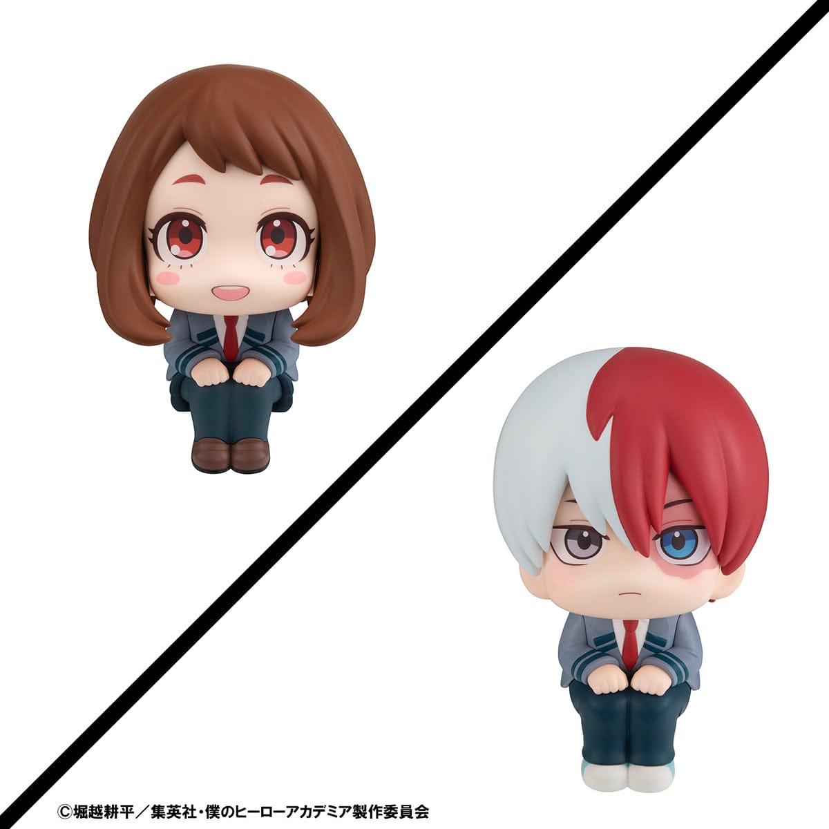 MEGAHOUSE Lookup: My Hero Academia - Ochaco Uraraka & Shoto Todoroki Set