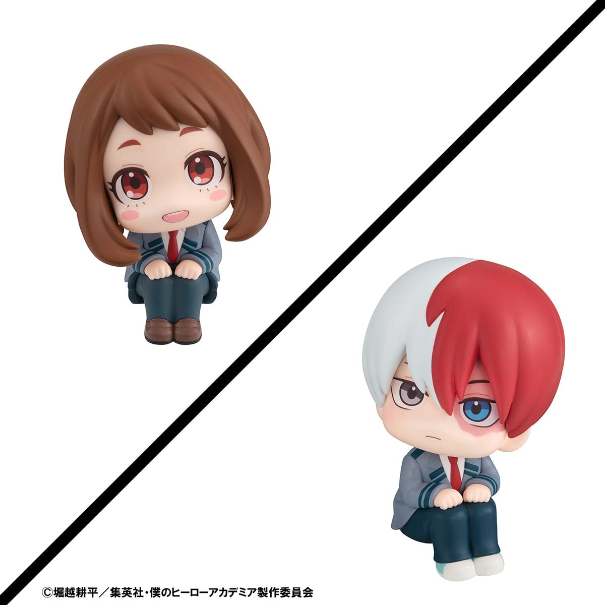 MEGAHOUSE Lookup: My Hero Academia - Ochaco Uraraka & Shoto Todoroki Set