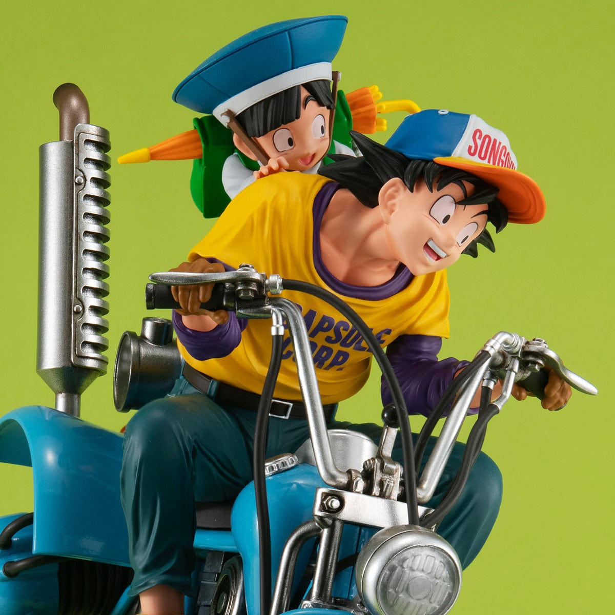 MEGAHOUSE DESKTOP REAL McCOY EX: Dragon Ball Z - Goku & Gohan & Bipedal Robot