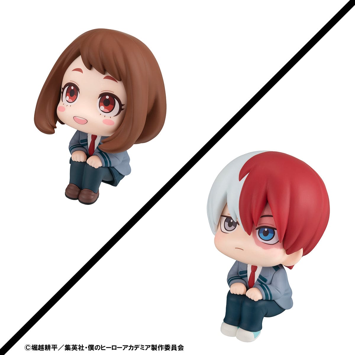 MEGAHOUSE Lookup: My Hero Academia - Ochaco Uraraka & Shoto Todoroki Set