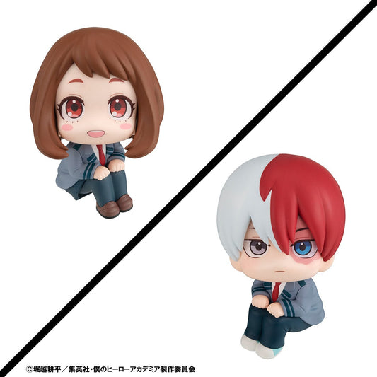 MEGAHOUSE Lookup: My Hero Academia - Ochaco Uraraka & Shoto Todoroki Set