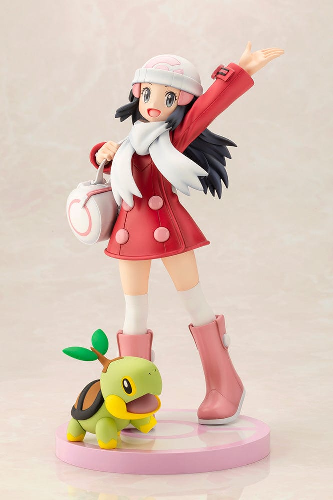 KOTOBUKIYA Pokémon Dawn with Turtwig ARTFX J STATUE