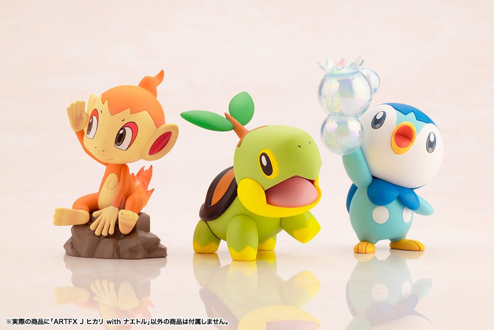 KOTOBUKIYA Pokémon Dawn with Turtwig ARTFX J STATUE