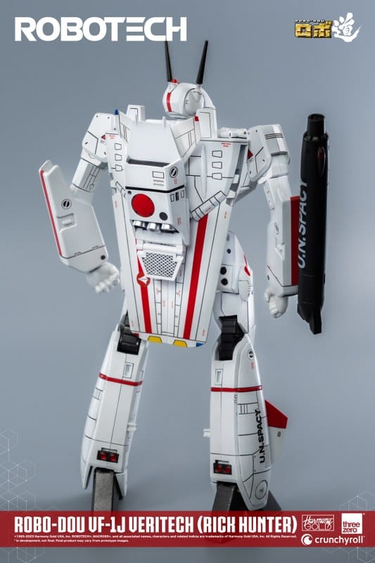 THREEZERO Robotech ROBO-DOU VF-1J Veritech (Rick Hunter) Figure