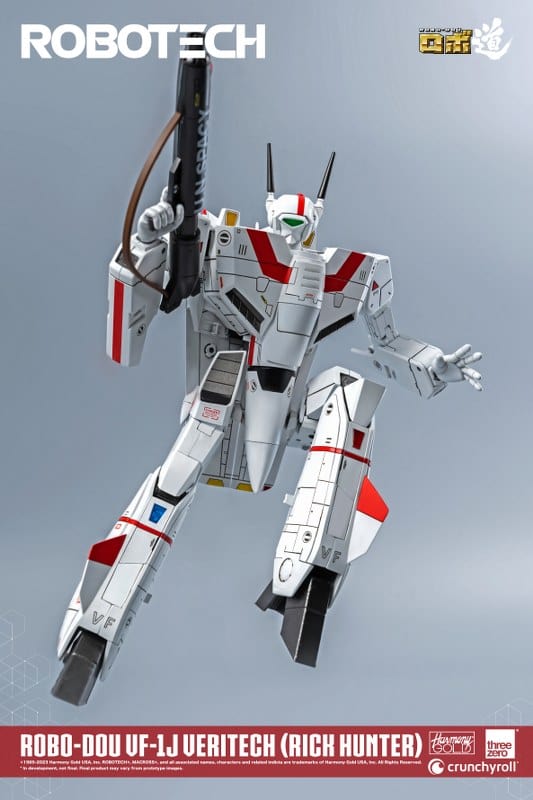 THREEZERO Robotech ROBO-DOU VF-1J Veritech (Rick Hunter) Figure