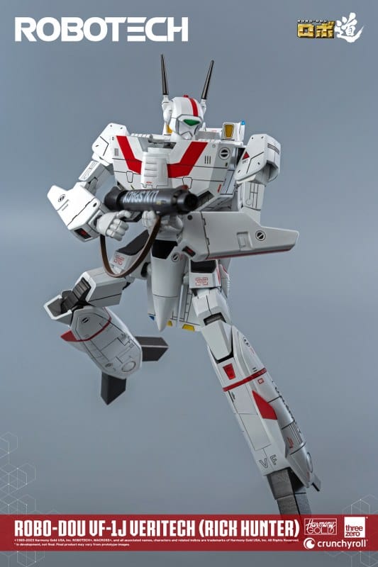 THREEZERO Robotech ROBO-DOU VF-1J Veritech (Rick Hunter) Figure