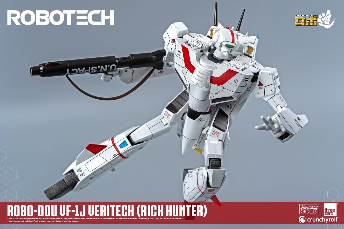 THREEZERO Robotech ROBO-DOU VF-1J Veritech (Rick Hunter) Figure