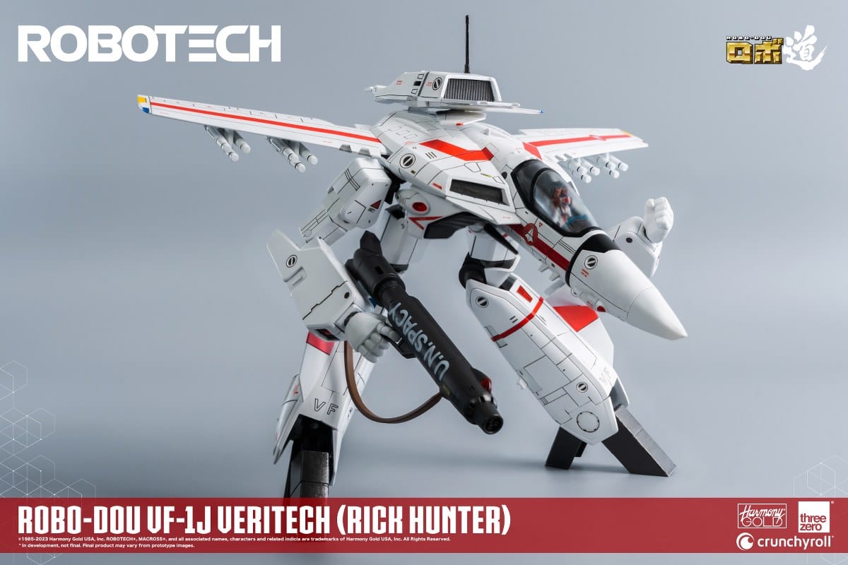 THREEZERO Robotech ROBO-DOU VF-1J Veritech (Rick Hunter) Figure